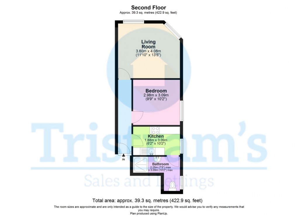Floorplan for Radford Road, Nottingham