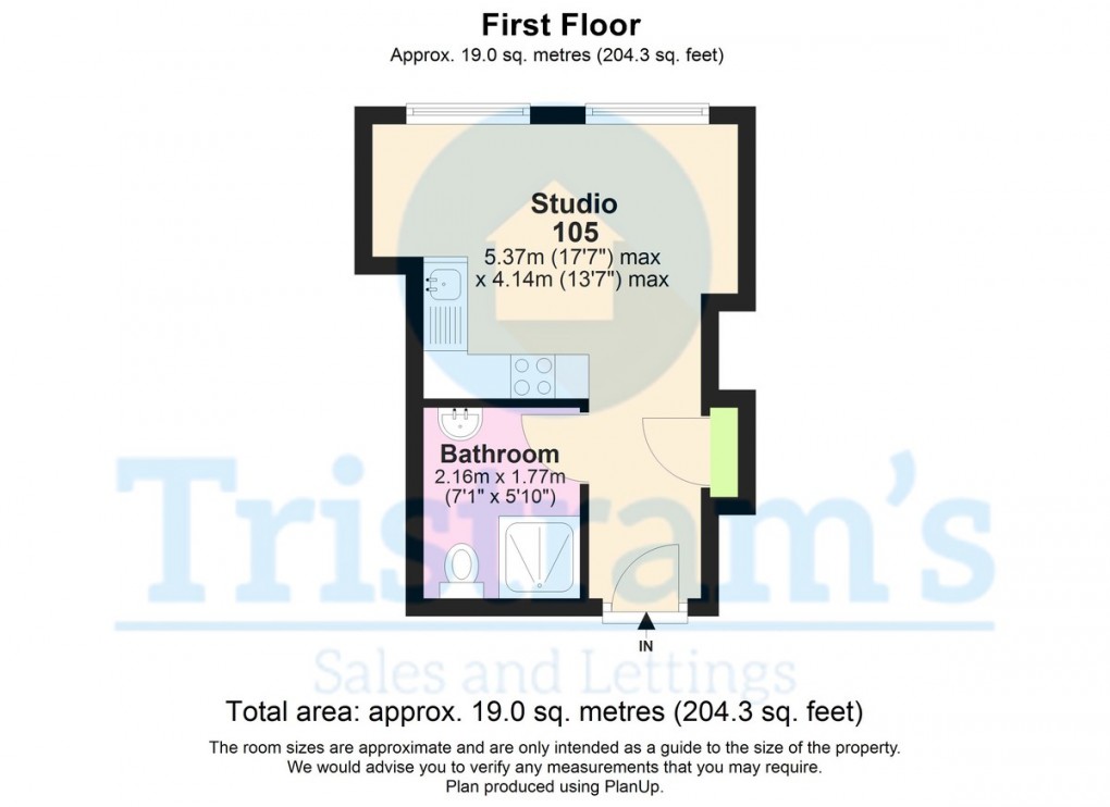Floorplan for Minerva House, Spaniel Row, Nottingham