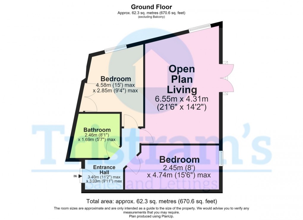 Floorplan for The Atrium, Waterfront Plaza, Nottingham