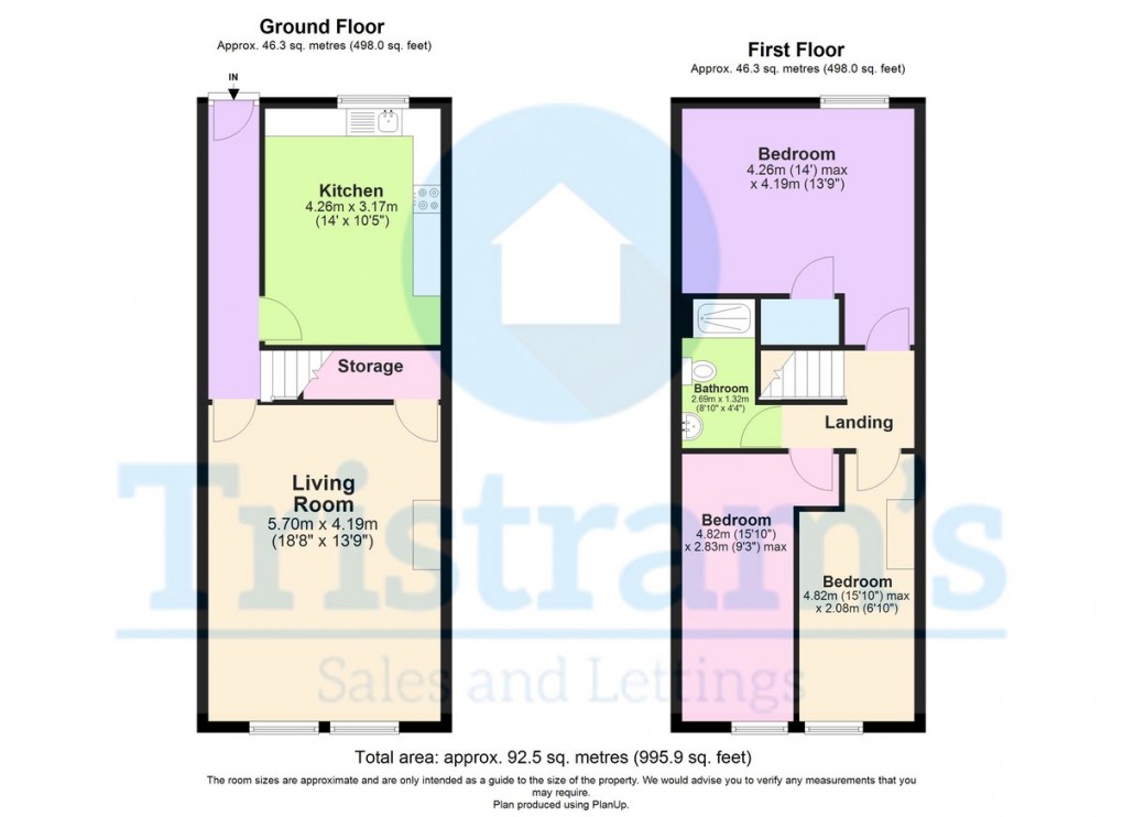 Floorplan for Radford Road, Radford