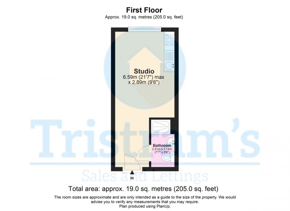 Floorplan for Campus Corner, Lenton