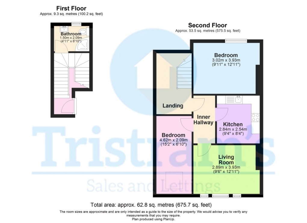 Floorplan for Burns Street, Arboretum