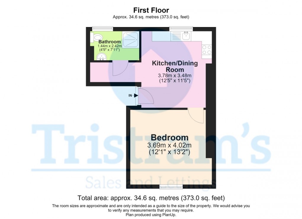 Floorplan for Nottingham Road, Eastwood