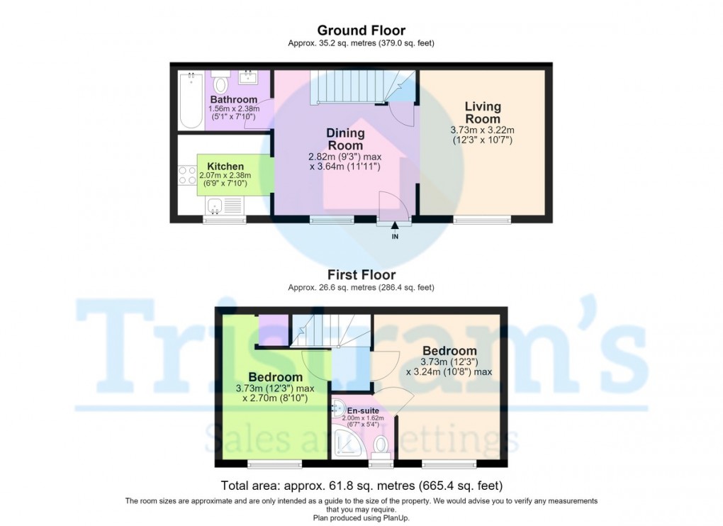 Floorplan for Dagmar Grove, Beeston