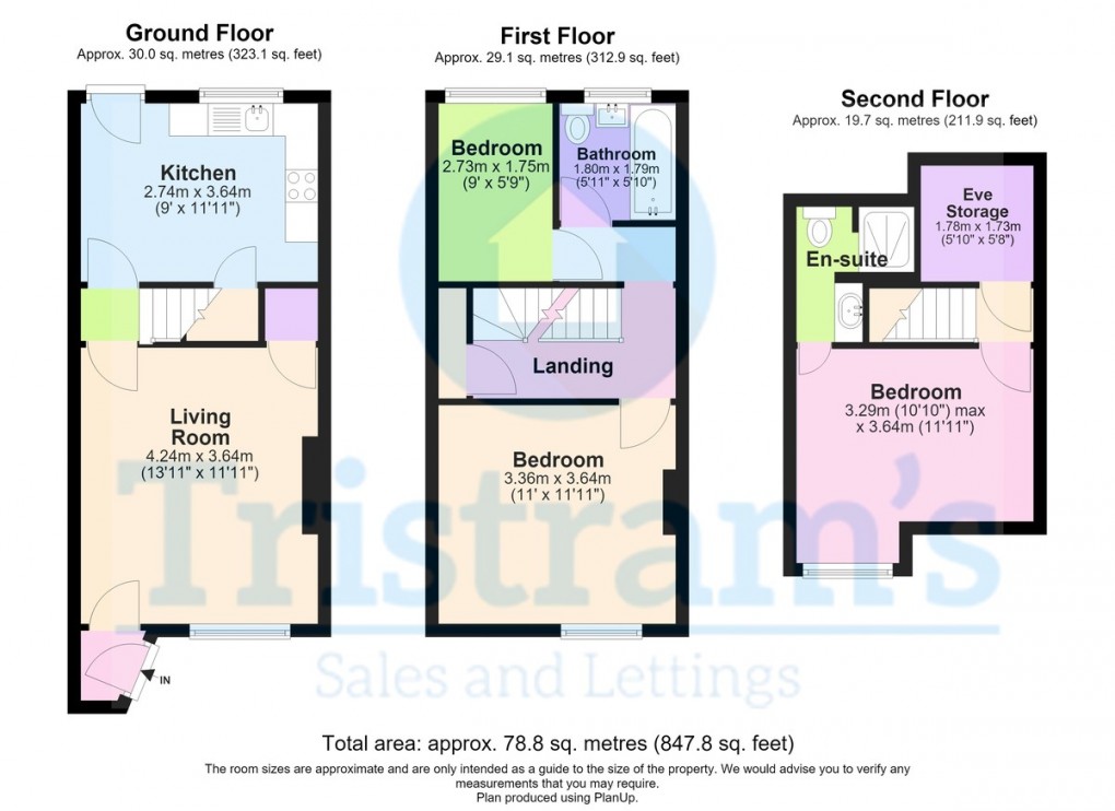 Floorplan for Gunthorpe Drive, Sherwood
