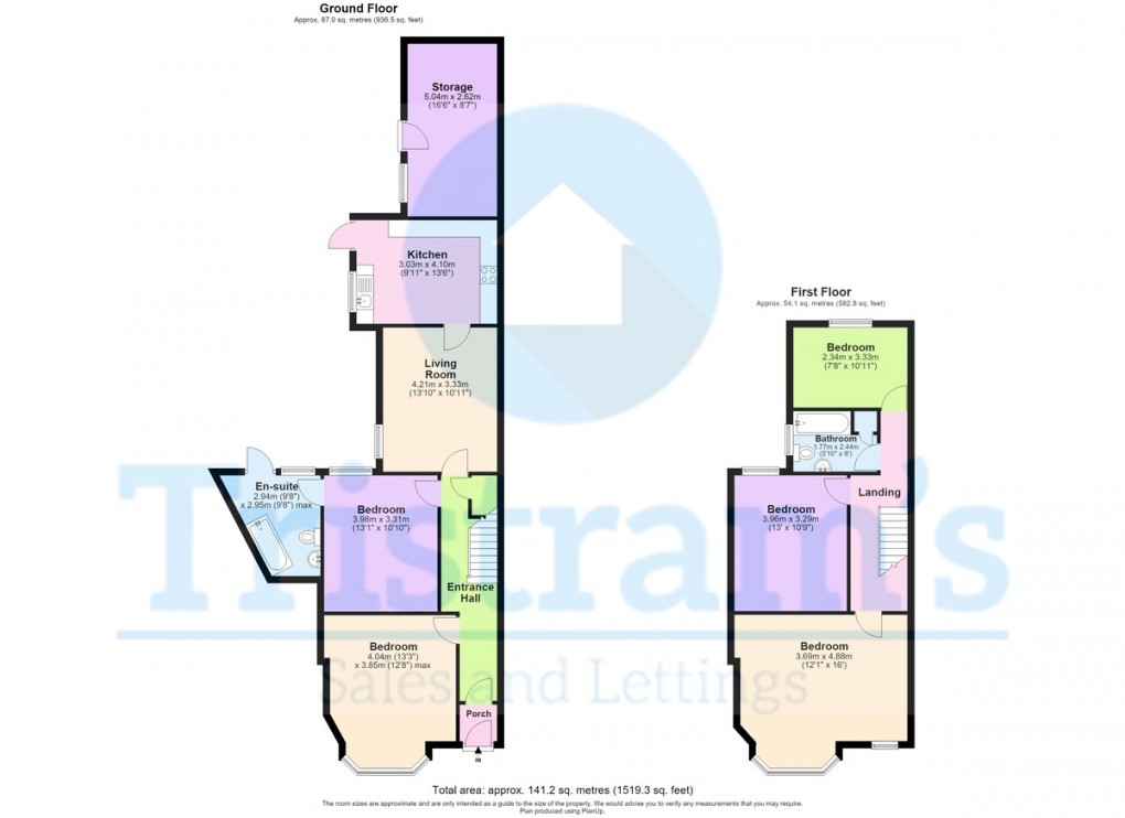 Floorplan for St. Thomas Road, Derby