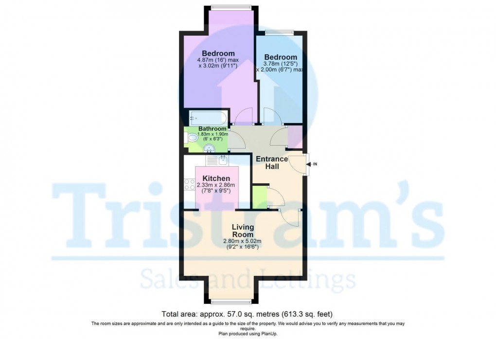 Floorplan for Hallam Fields Road, Ilkeston